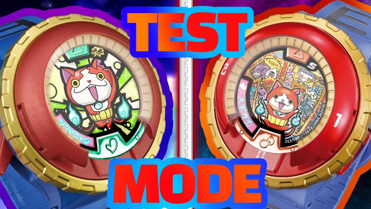 How to Activate Hidden Test mode - Yo-kai Watch Type Zero (BANDAI)