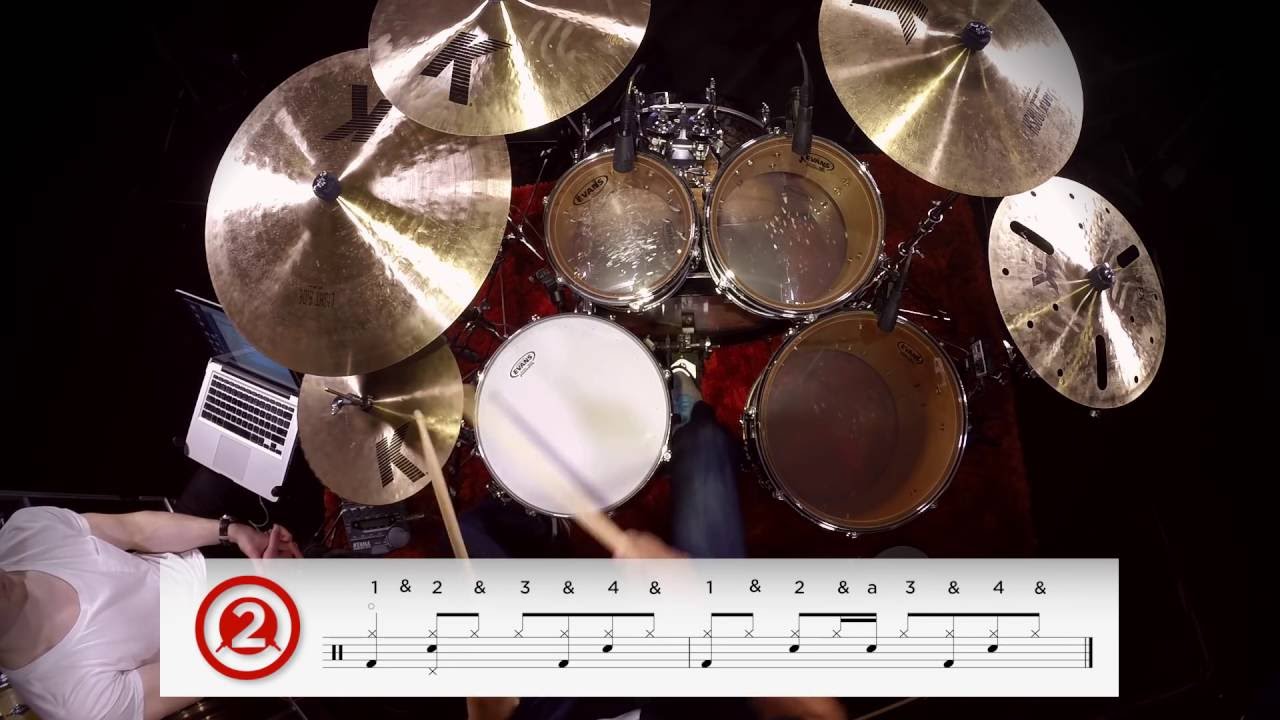 R&B 16th note Groove - Drum Lesson
