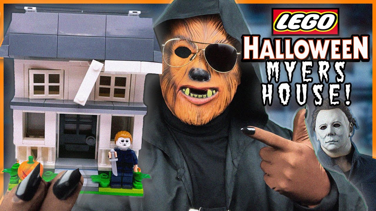 How to Build a LEGO Michael Myers House from HALLOWEEN!