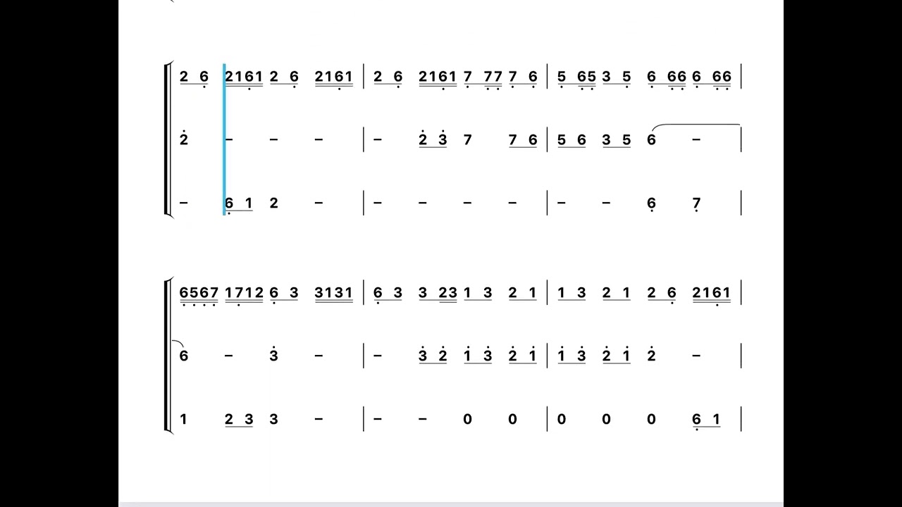 TIPA Song Jul Kjarbe Migchu Instrumental Notes (Landscape)  ཡུལ་གྱར་བའི་མུག་ཆུ། རོལ་ཆའི་དབྱངས་རྟགས། 