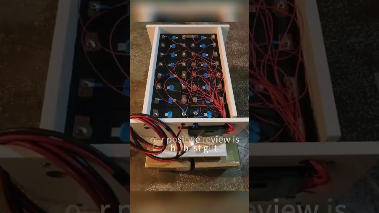 DIY battery pack installation show---DELIGREEN POWER