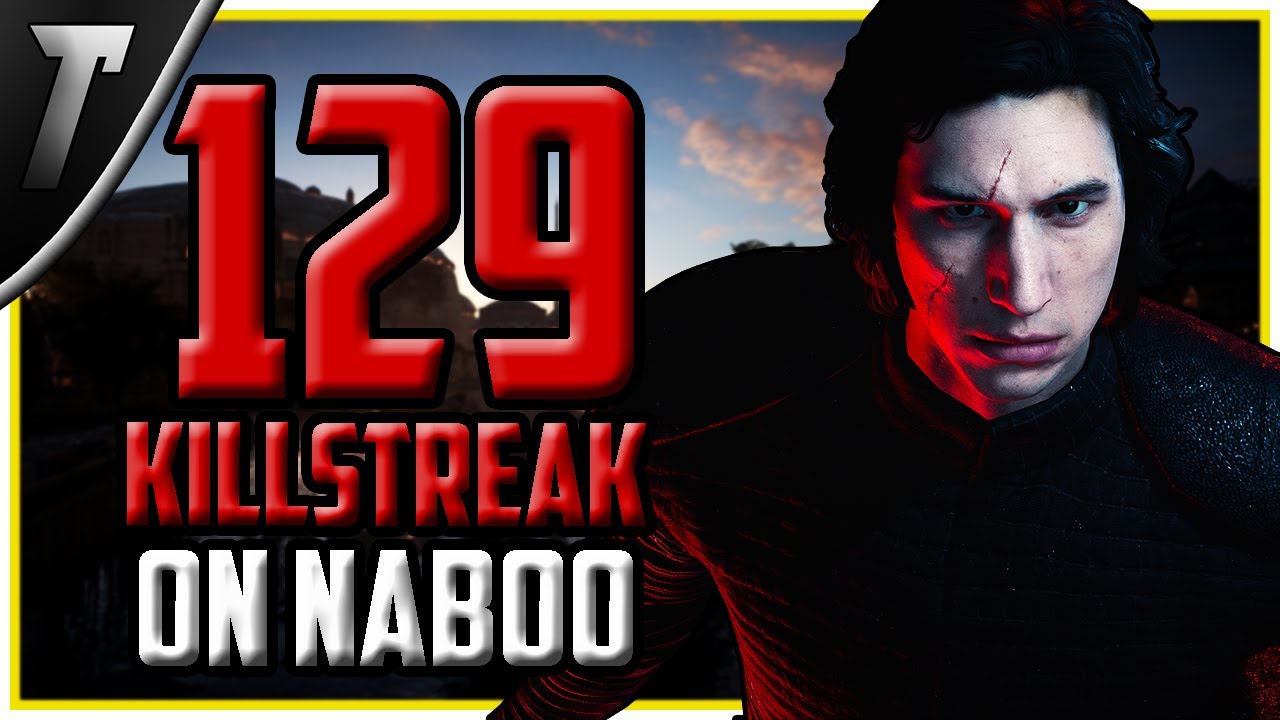 Star Wars Battlefront 2 Kylo Ren 129 Killstreak (Naboo)