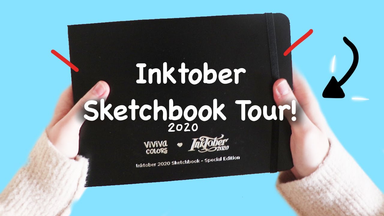 INKTOBER SKETCHBOOK TOUR 2020 !! // EmilyArts
