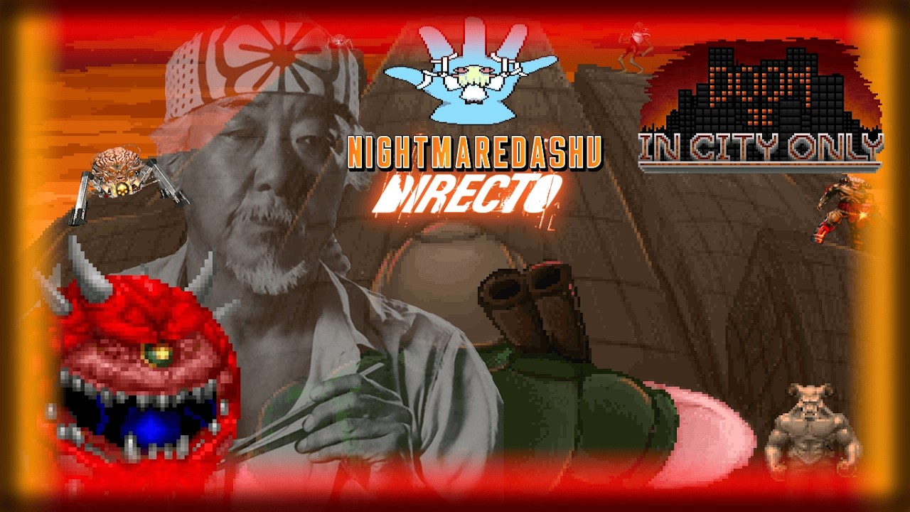 NightmaredashV STREAM! - [ DOOM & MORE ] (90) Jugando Doom in City. [ Parte 4 ]