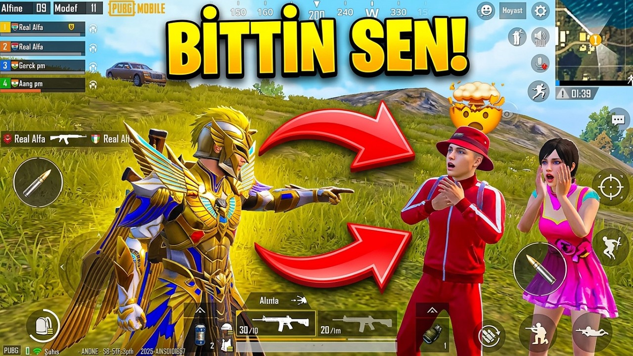 KARDEŞİMİ SEVGİLİSİYLE YAKALADIM😱 (PubgMobile)