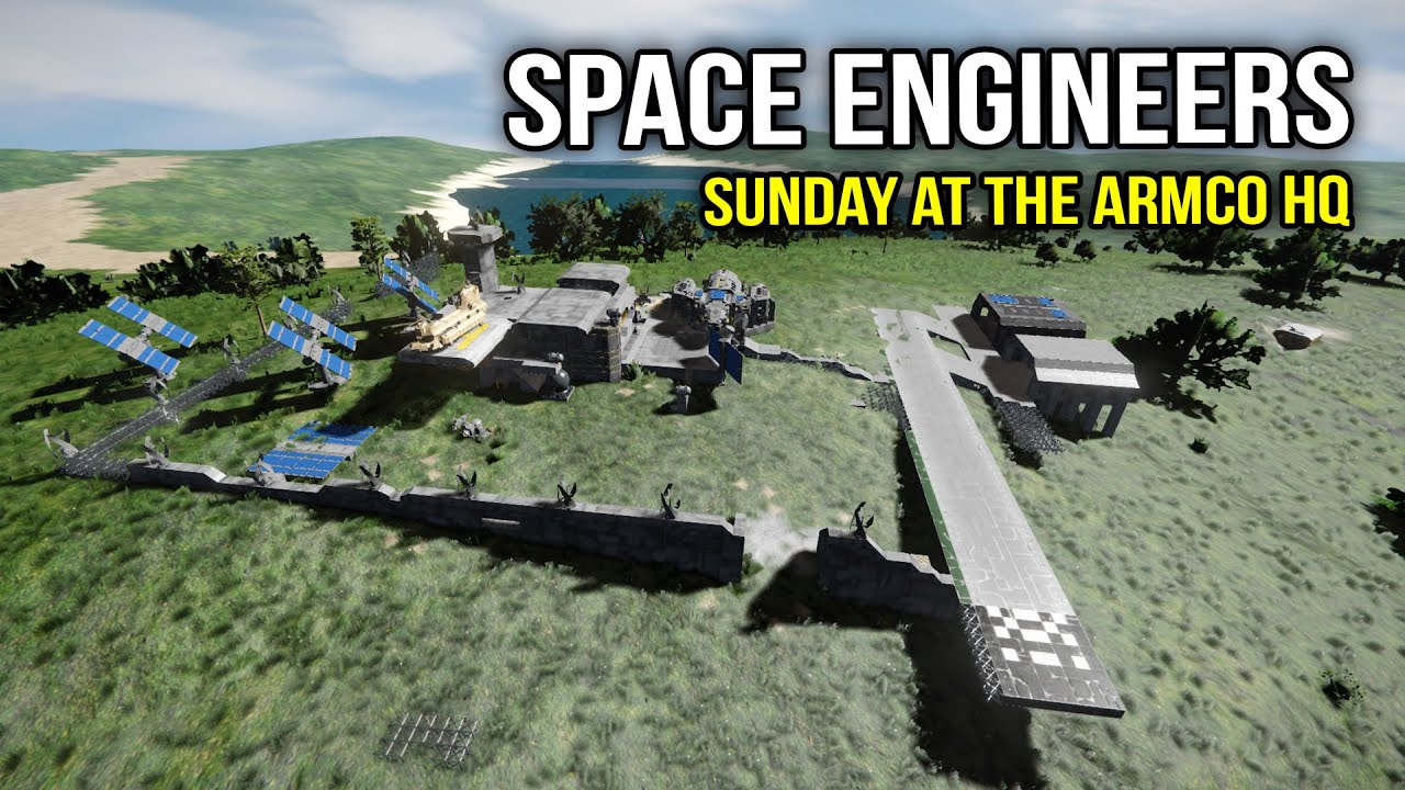 Space Engineers - Enjoying a Sunday on Agaris  (#34)