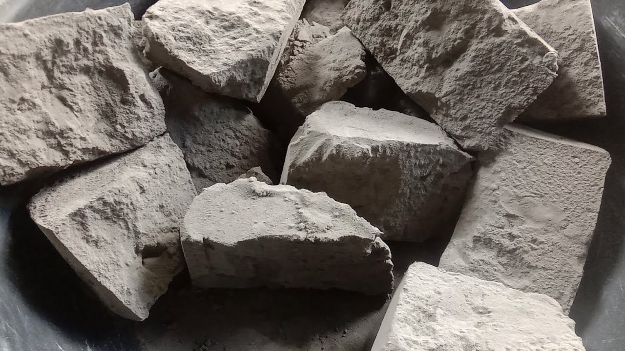 Pure cement chunks soft silky 🤤 crumbling 😍|satisfying video|Asmr puppys