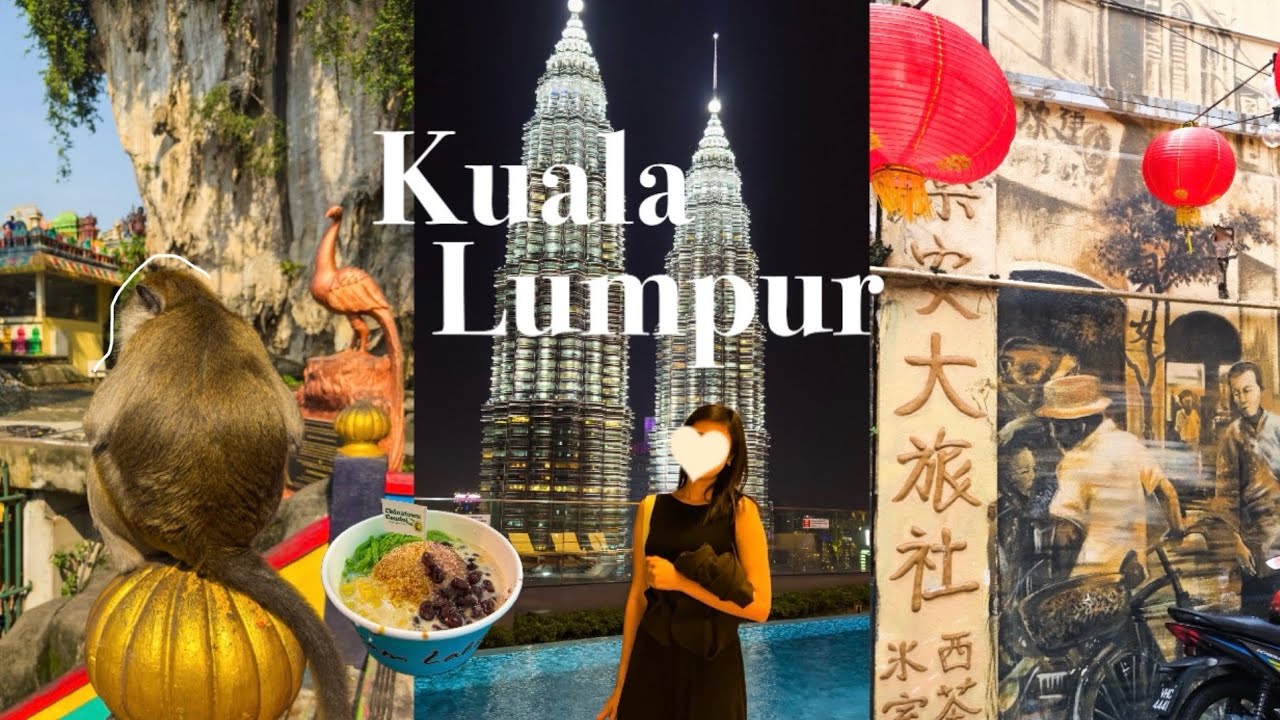 🇲🇾Kuala Lumpur, Malaysia/travel vlog/twin tower/hotel/local market/halal food/cafe/spa/rooftop bar