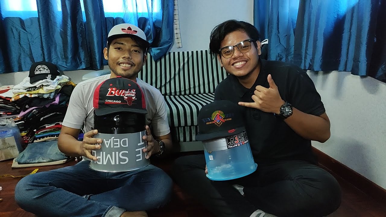 Cara Buat Tong Topi Bajet Utk Restore Cap...
