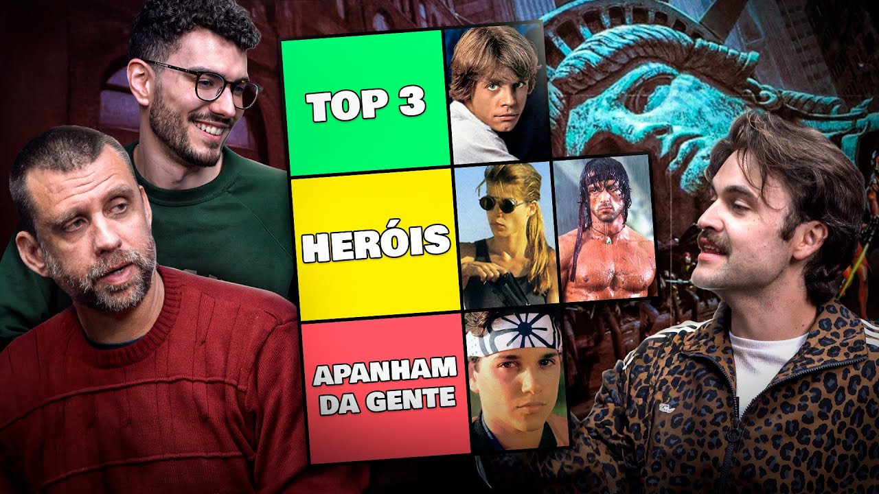 TIERLIST: Quais os MELHORES Heróis dos Anos 80? | Papinho #079