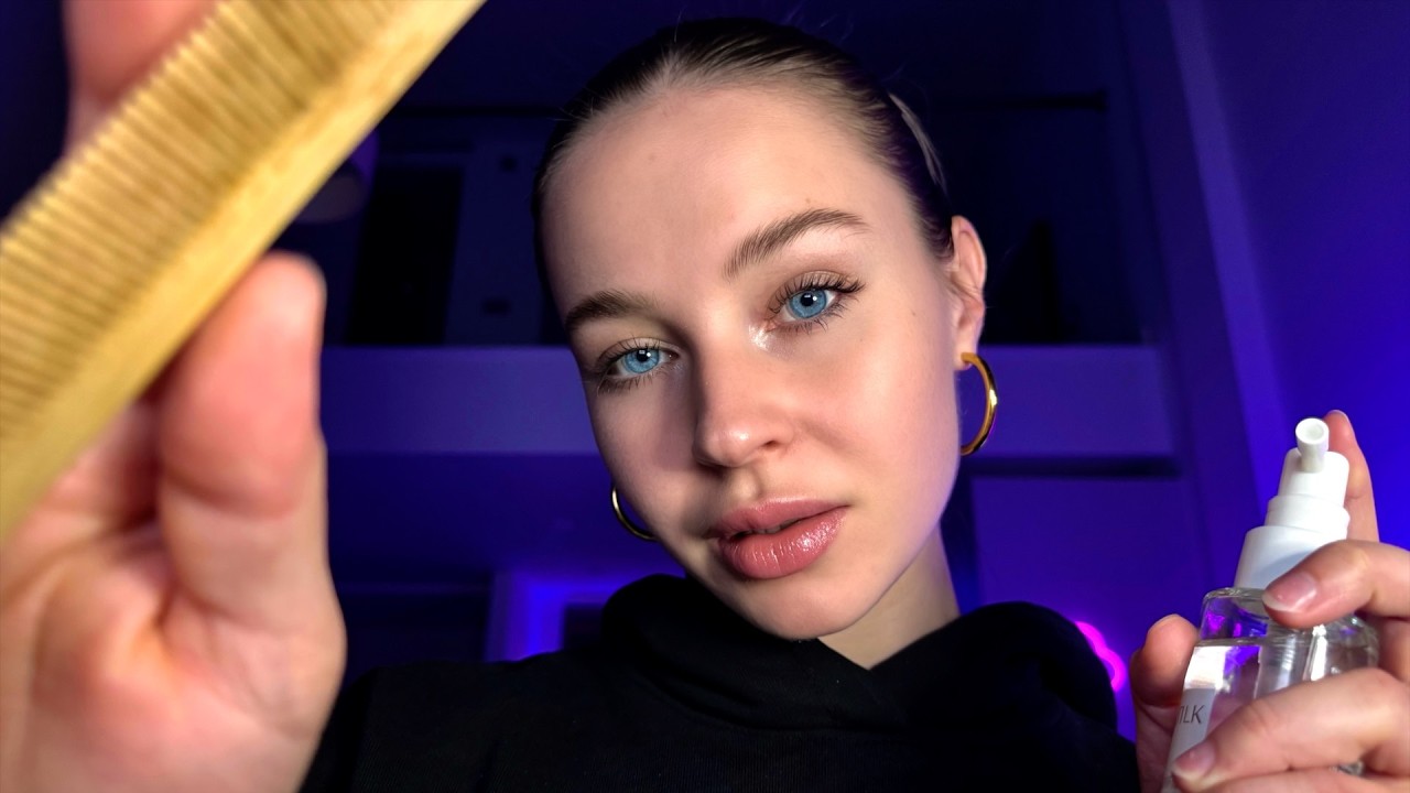 ASMR Hair Wash & Face Exam Until You Can’t Stay Awake 😴