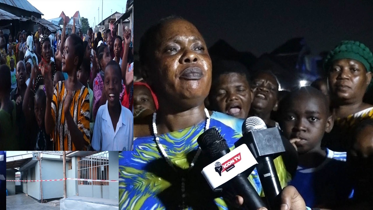TAHARUKI NZITO!! WANANCHI WAFUNGA MTAA DSM WAKIZUIA NYUMBA YA MAMA HUYU KUUZWA NA WATU WA MIKOPO