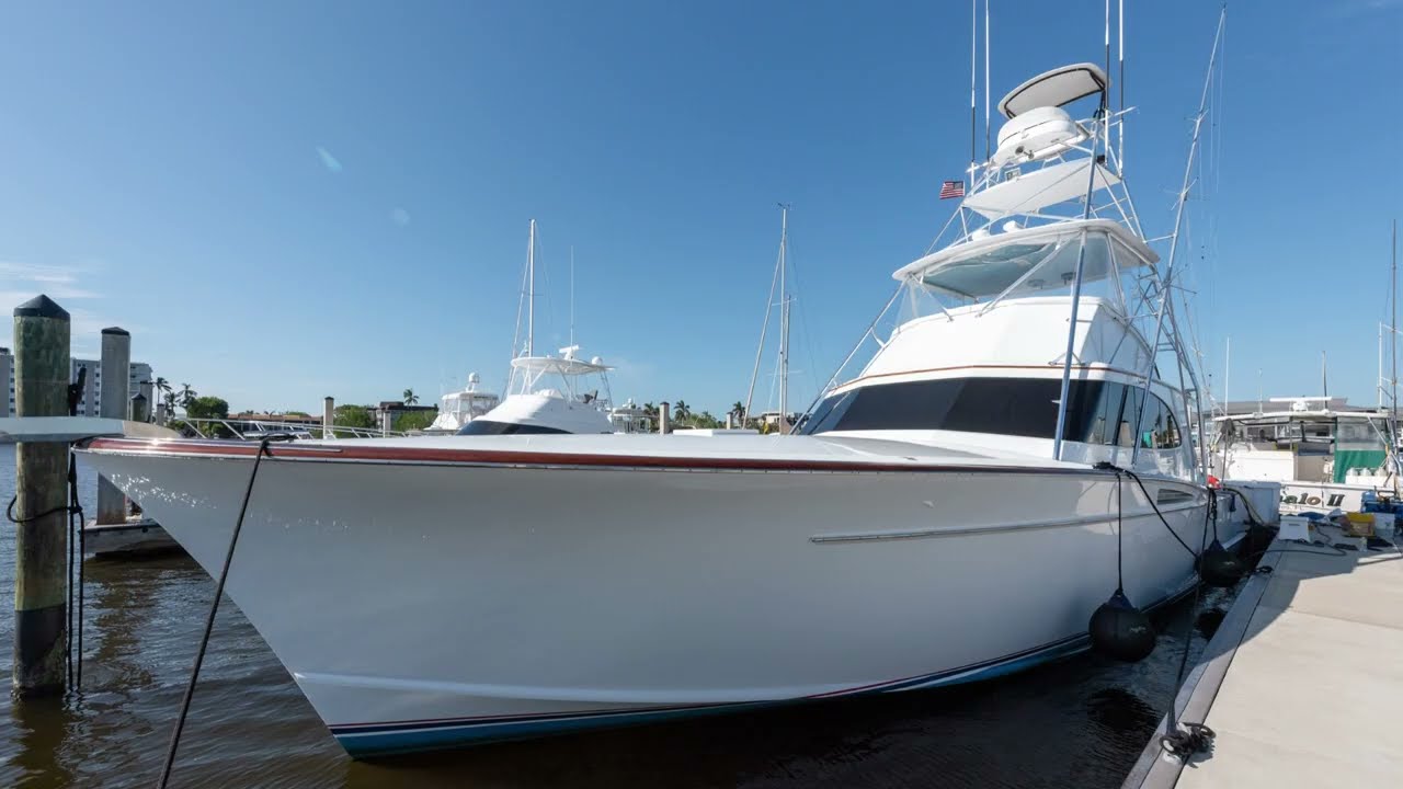 1993 54' RYBOVICH SPORTFISH FOR SALE - $659,000 - call Michael McCumber 239. 777. 9029