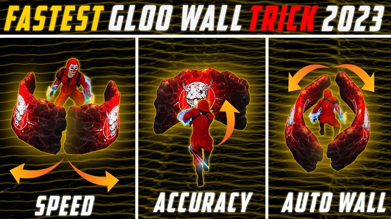 FASTEST GLOO WALL on Mobile Like PC Macro Players | BEST TRICK