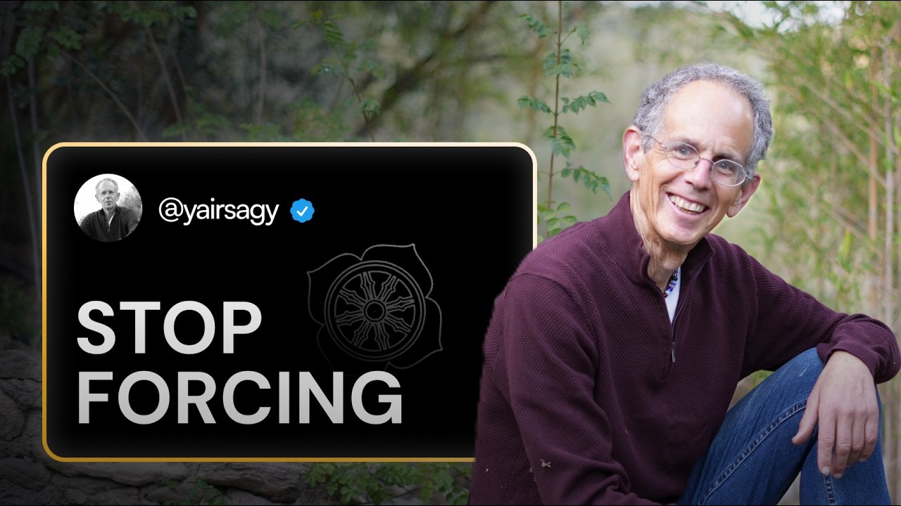 Stop Forcing Life (This Is Why Nothing Is Working)