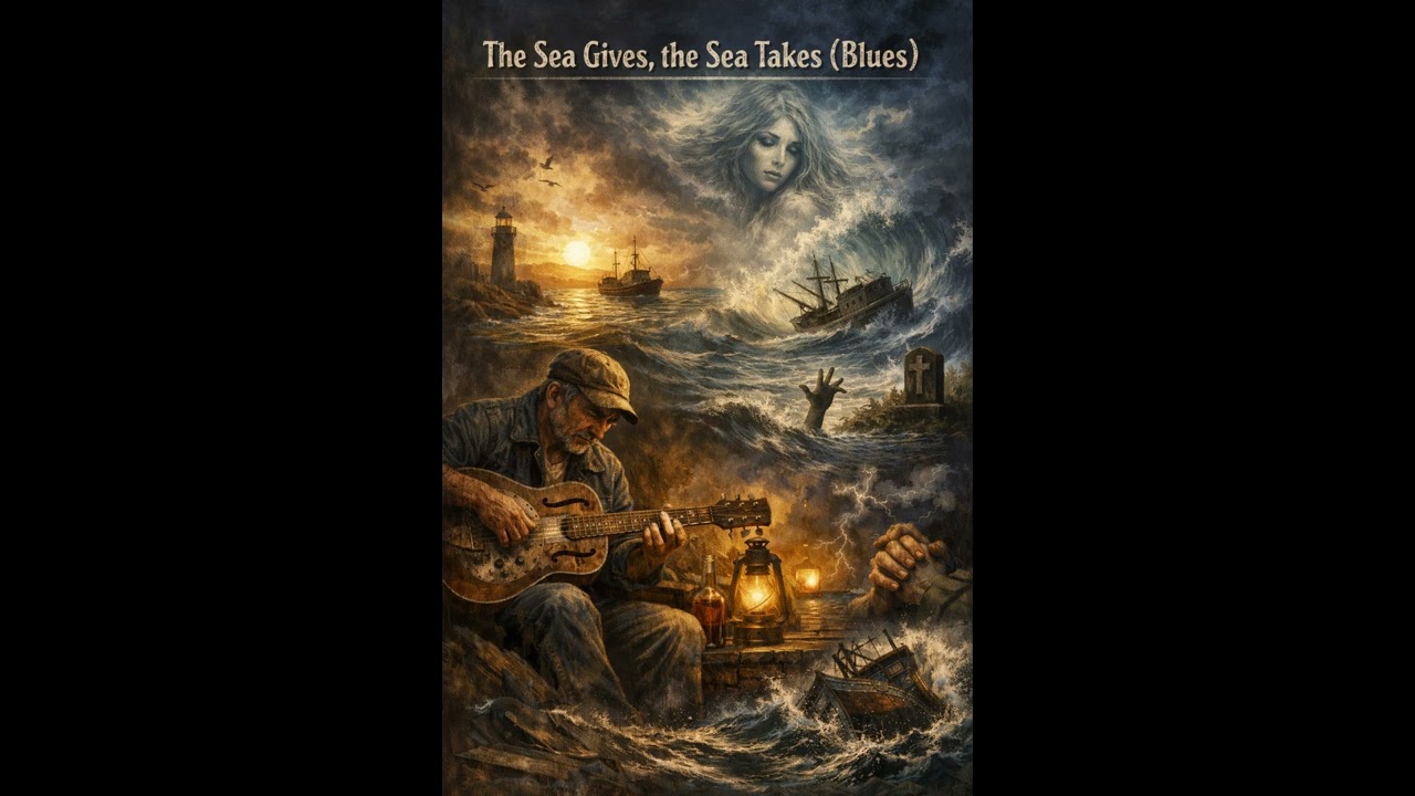 The Sea Gives, The Sea Takes 🌊   Dark Blues Song About Fate & Loss