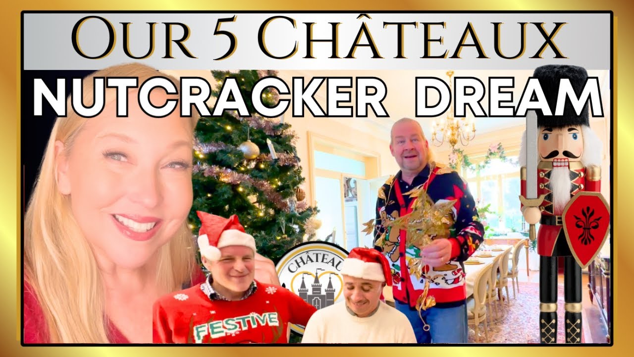 We Turned Our French Chateau into a Nutcracker Fairytale✨🎄 🏰 💖