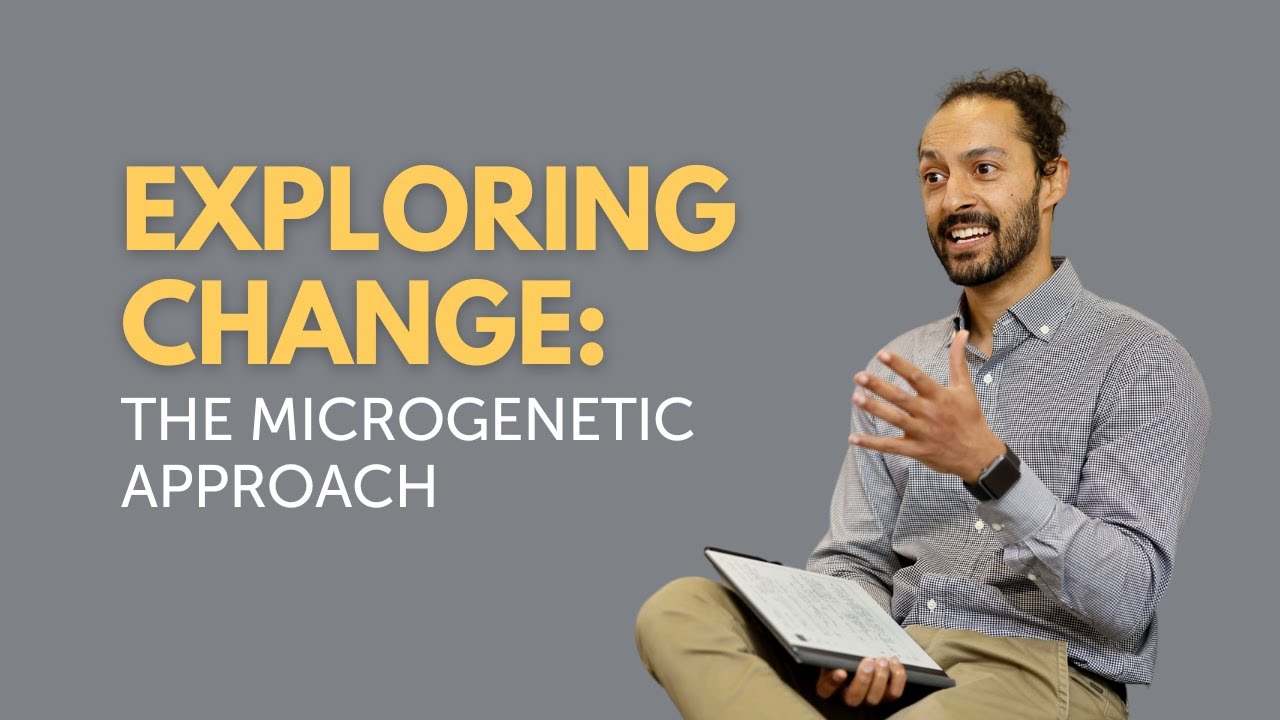 The Microgenetic Approach - Self Regulated Learning - Dr Shyam Barr