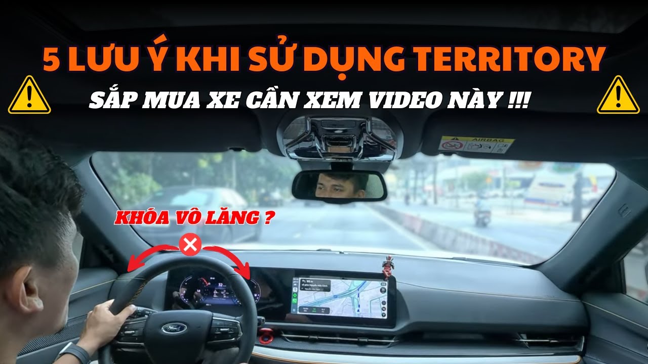 VLOG #03:  LƯU Ý khi sử dụng Ford Territory | Cần biết để tránh gây "hoang mang" | Super Ford