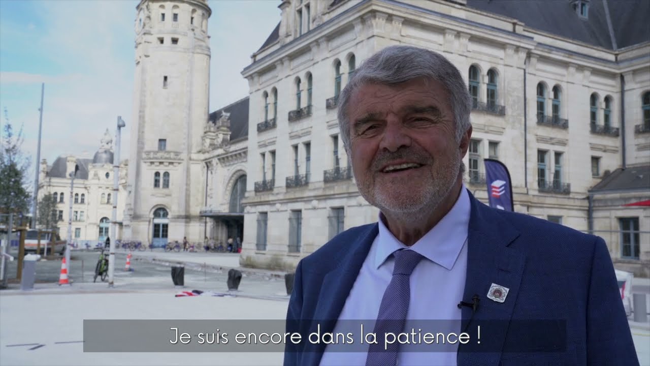 Les travaux du parvis de la Gare de La Rochelle