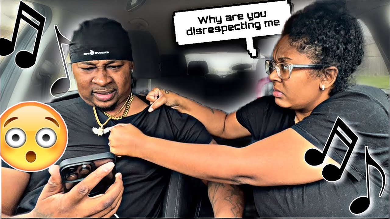 LETTING MY WIFE HEAR THE DISS TRACK I MADE FOR HER! *SHE WENT OFF*