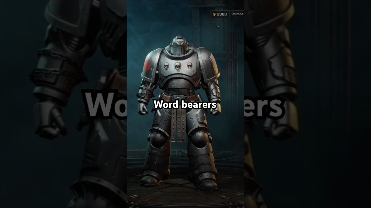 How I create my pre heresy word bearers #spacemarine2 #warhammer #warhammer40k #edits