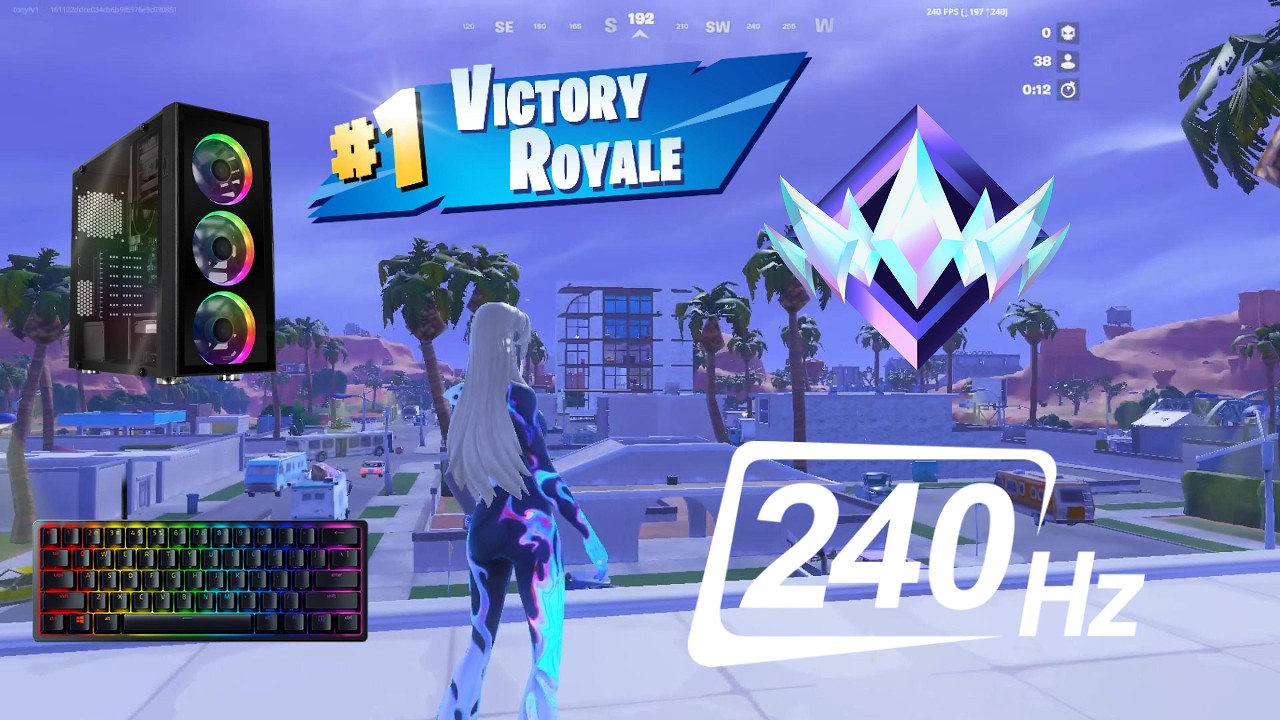 Fortnite Unreal Ranked Reload On PC | Keyboard & Mouse Gameplay | 240 FPS | 4K