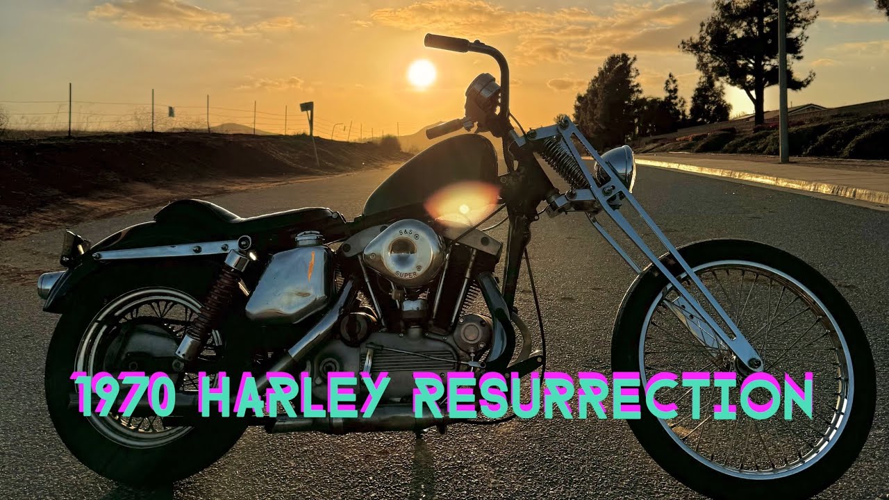 1970 Harley Davidson chopper revival