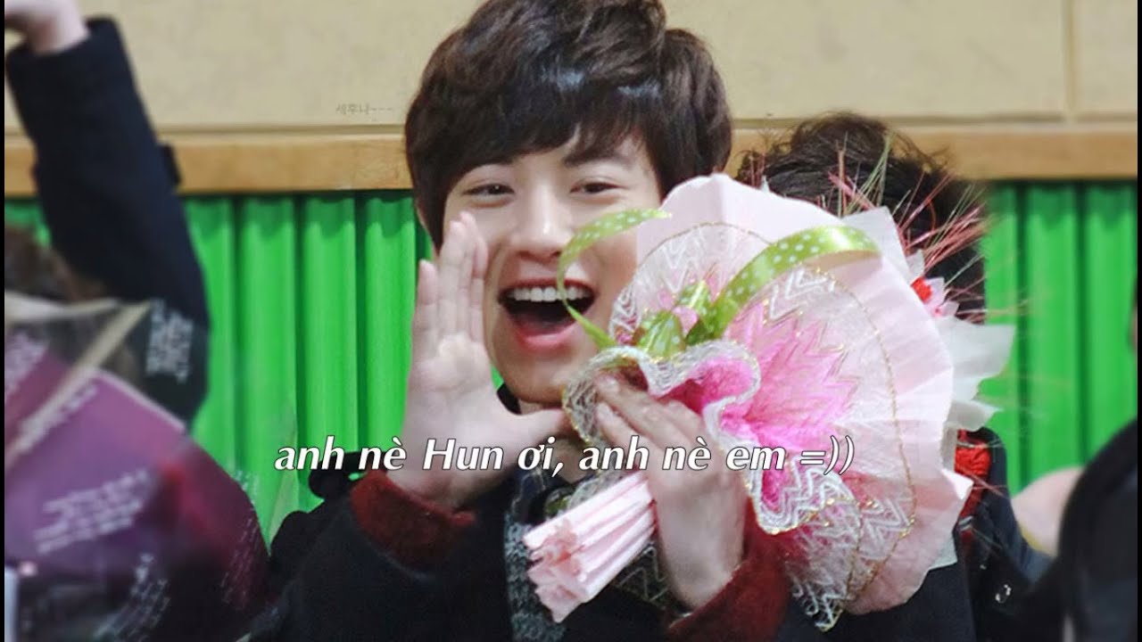 Chanyeol đi dự lễ tốt nghiệp của Sehun ♥