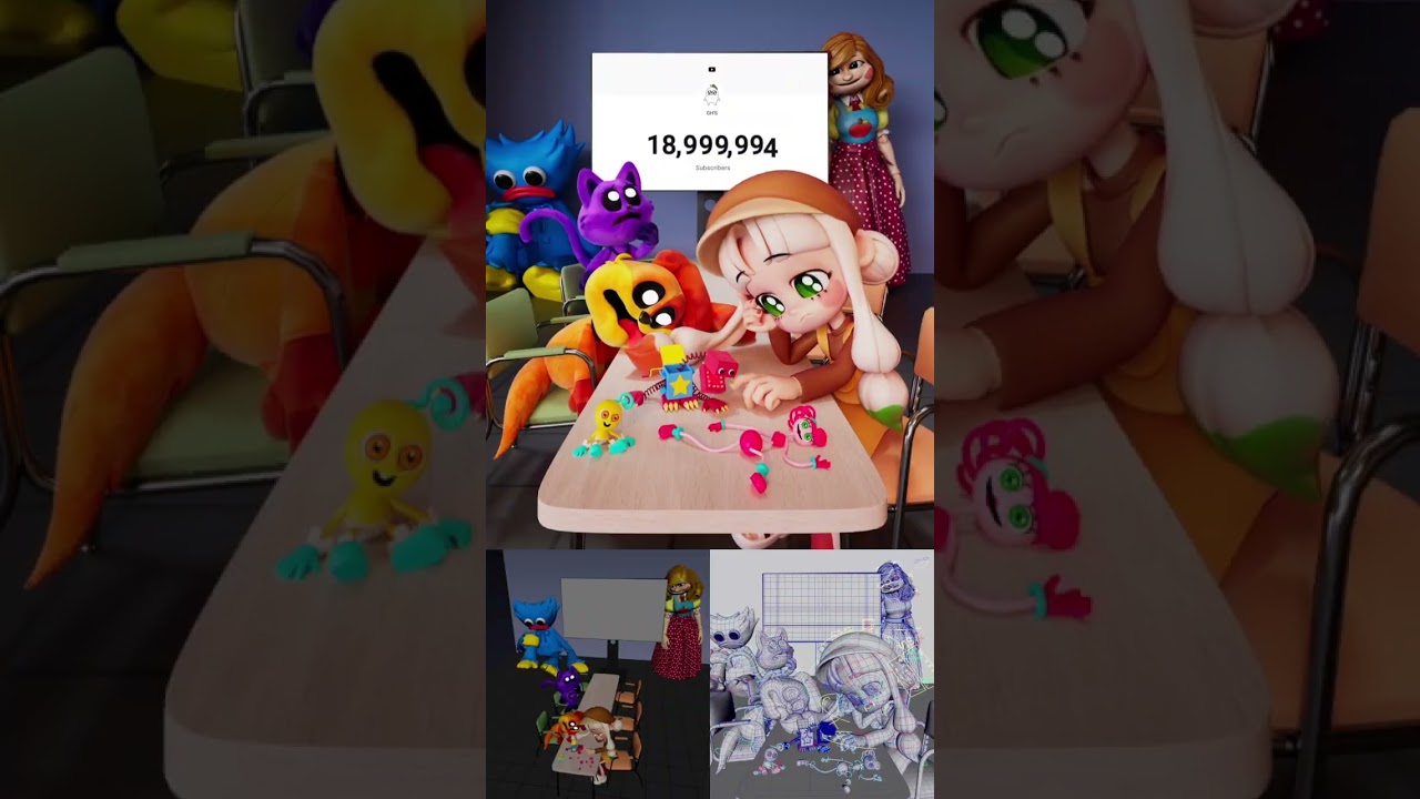 Thank you for 19M but.. - POPPY PLAYTIME CHAPTER 3 | GH'S ANIMATION