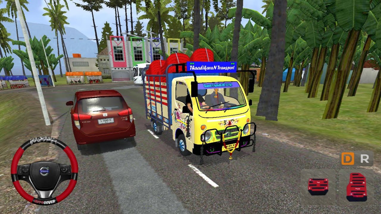 Tata Ace 😱 Indian Traffic Load Truck Off-Road Drive | BUSSID Gameplay | Bus Simulator Indonesia 
