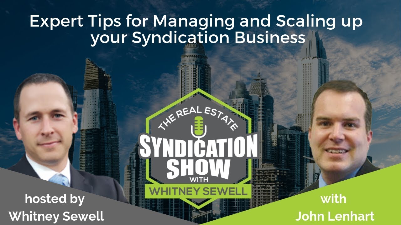 WS84 - Expert Tips for Managing and Scaling up your Syndication Business