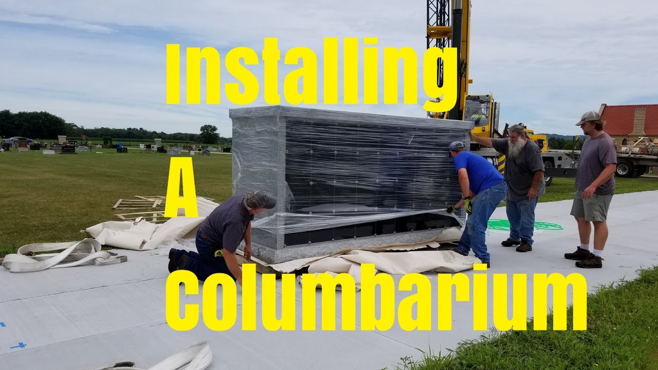 Installing A Columbarium