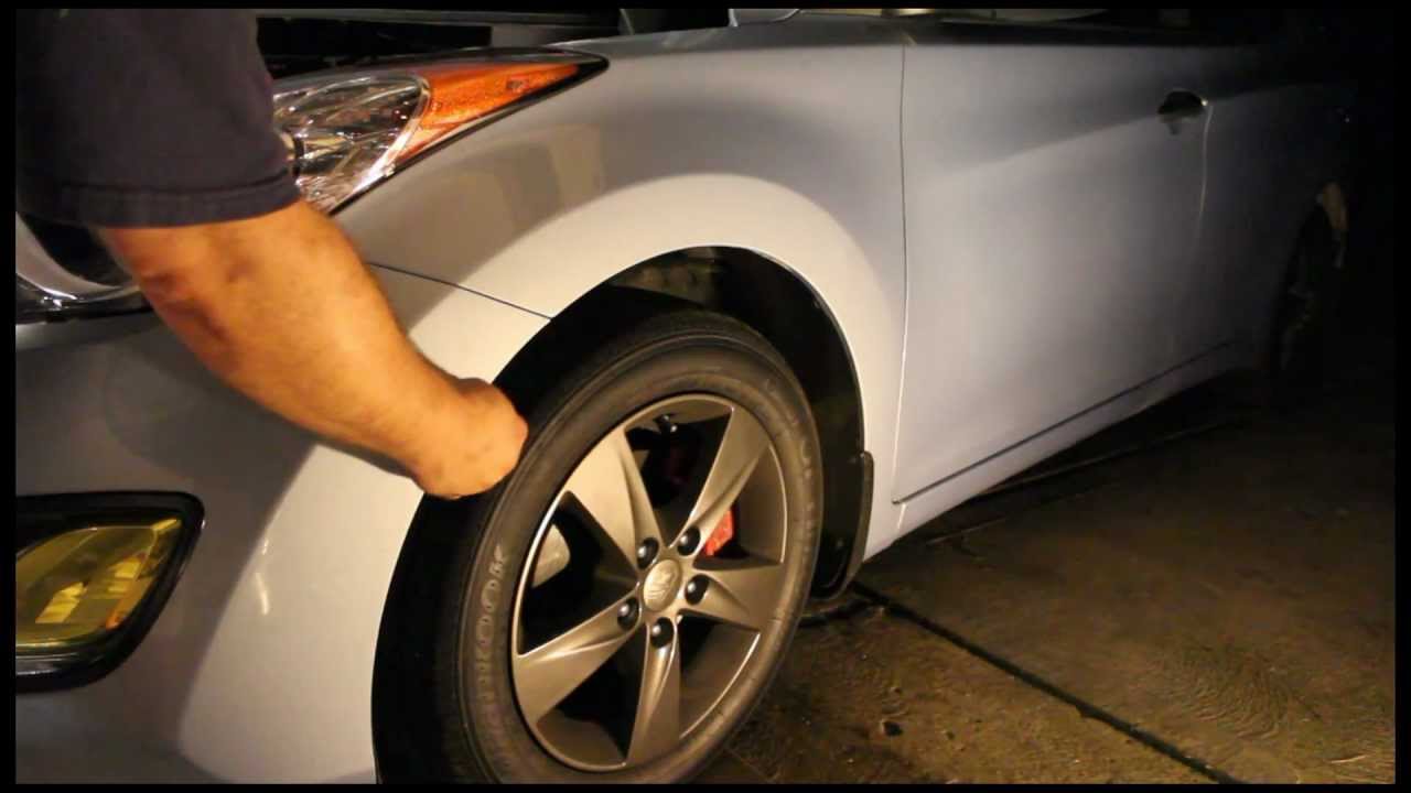 How to remove the bumper from a 2011+ Hyundai Elantra