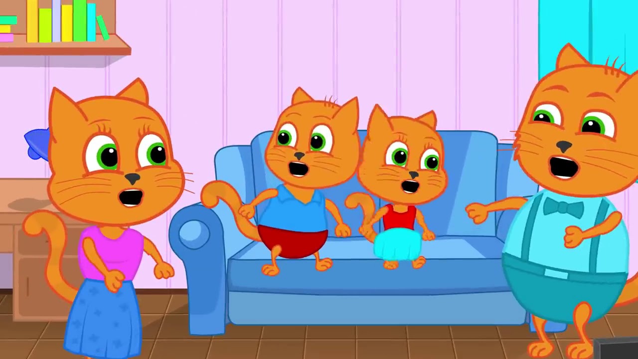Cat Family and Friends - Bubble Blower Cartoon for Kids New EPISODE 2019