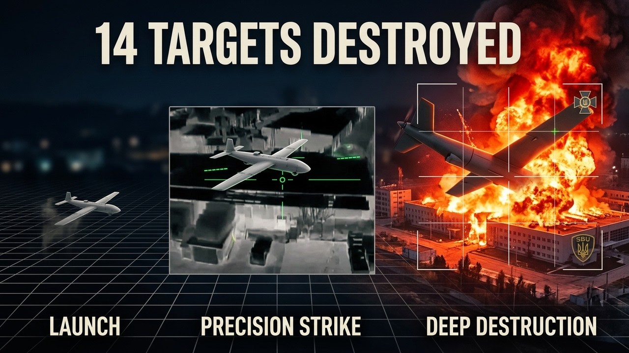 14 Russian Targets Destroyed as Ukraine Escalates Long-Range Drone Warfare - Ukraine War News Update