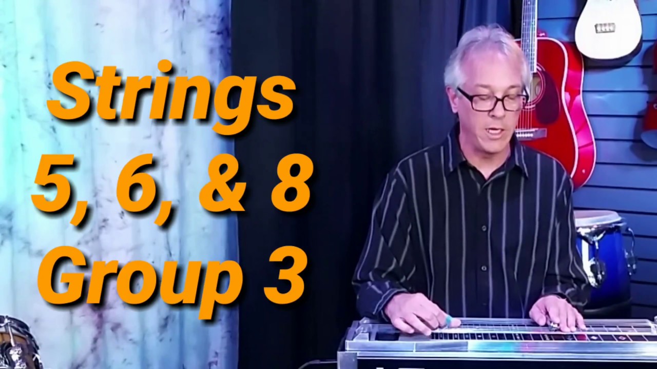 Practical Practice Tips Part 2: Pedal Steel String Groups