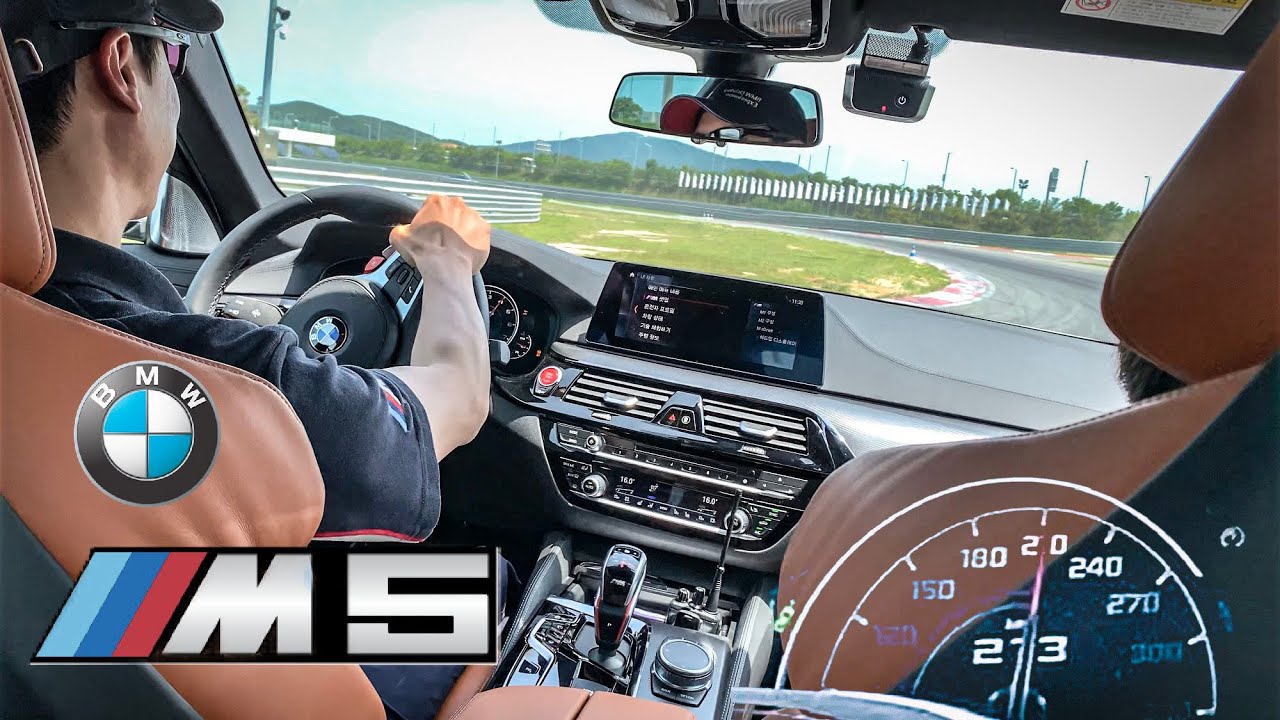 영종도 BMW 드라이빙센터 M 택시 - BMW M5 F90 트랙 시승기