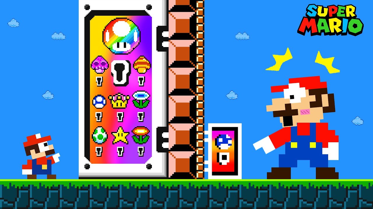 Mario and Tiny Mario’s Escape from the Item Door!