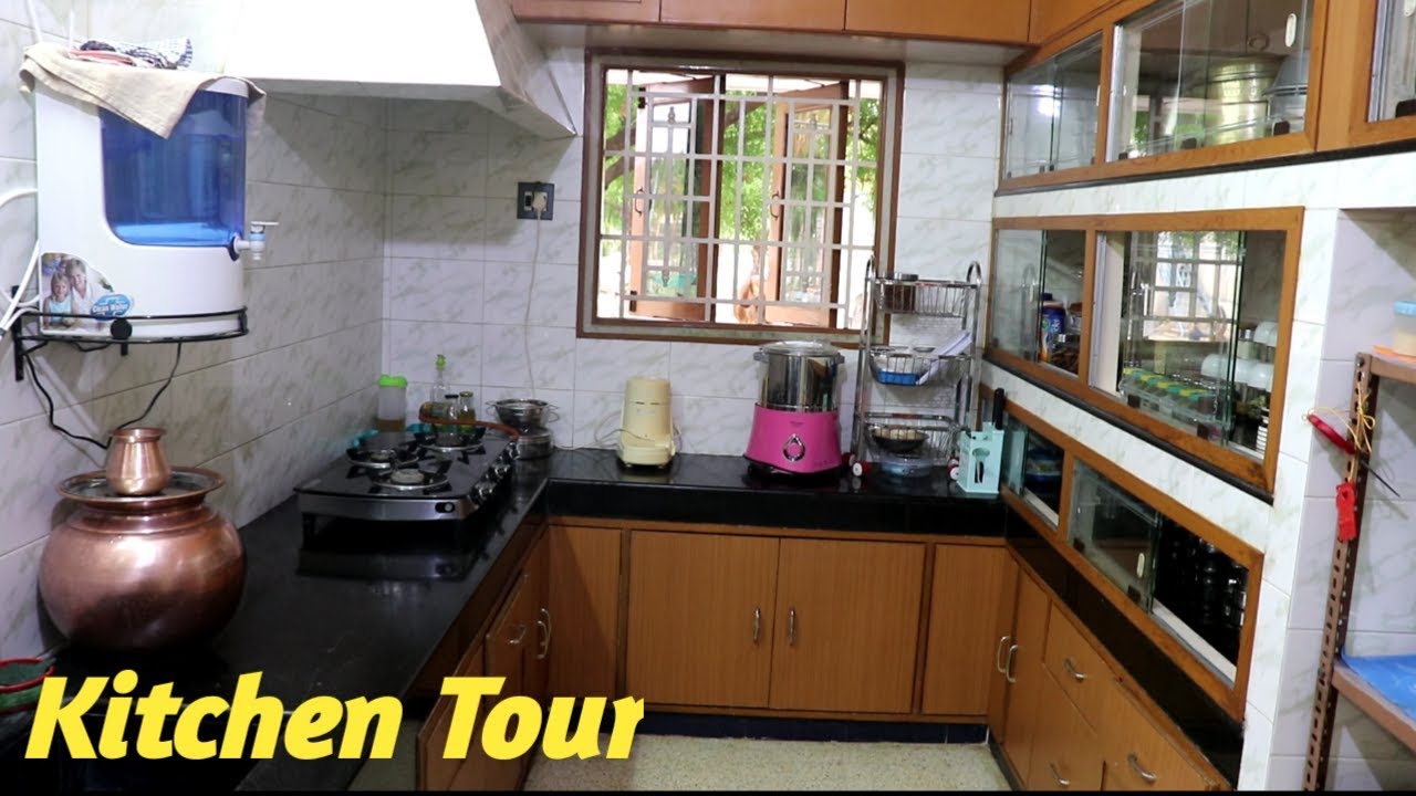 என் இனிய சமையலறையை பார்க்கலாம் வாங்க !!!! || Kitchen Tour with organizing tips