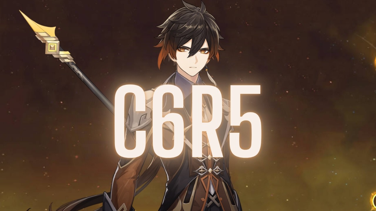 Демонстрация C6R5 Zhongli | 6.2 Spiral Abyss