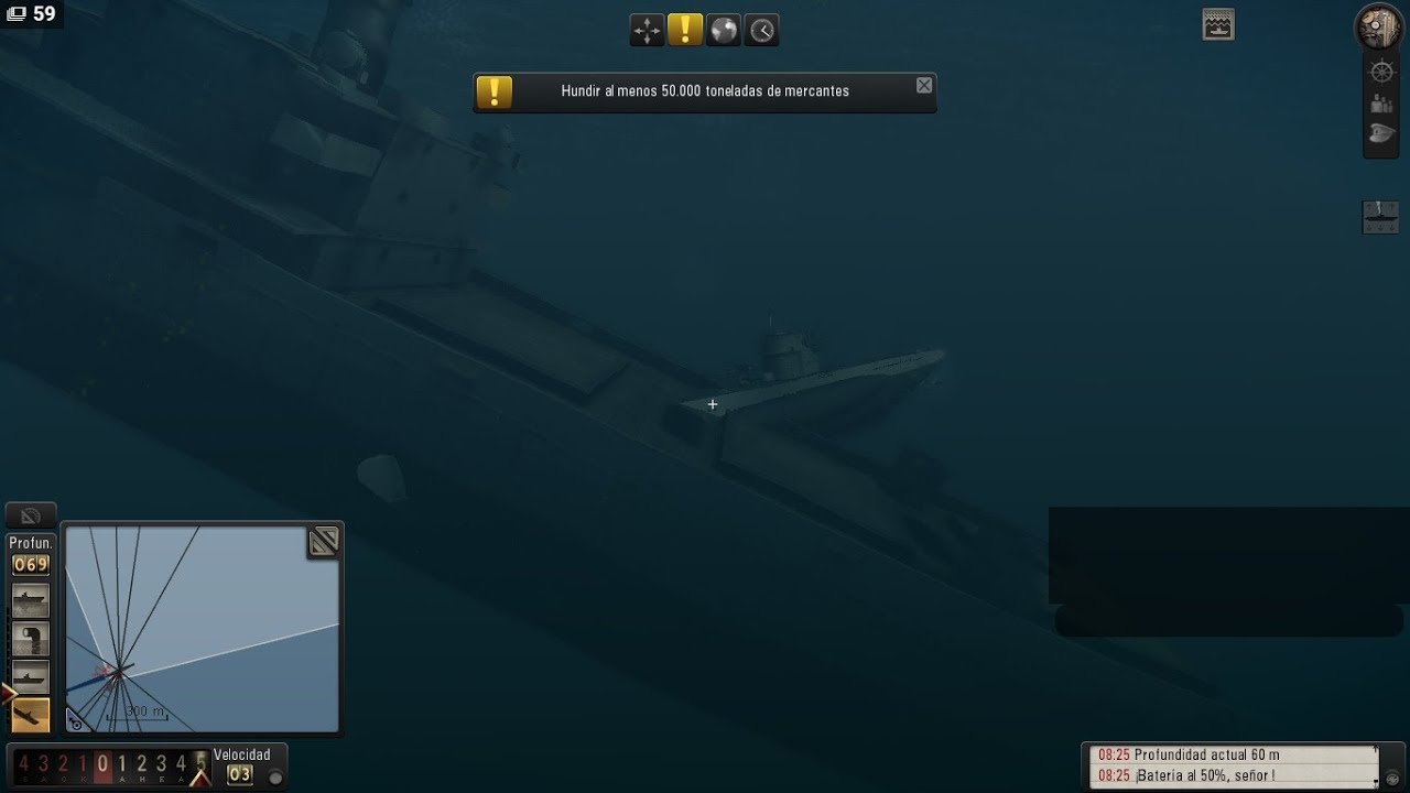 Silent Hunter 5 - Partida Multijugador Chacal - Gameplay Español