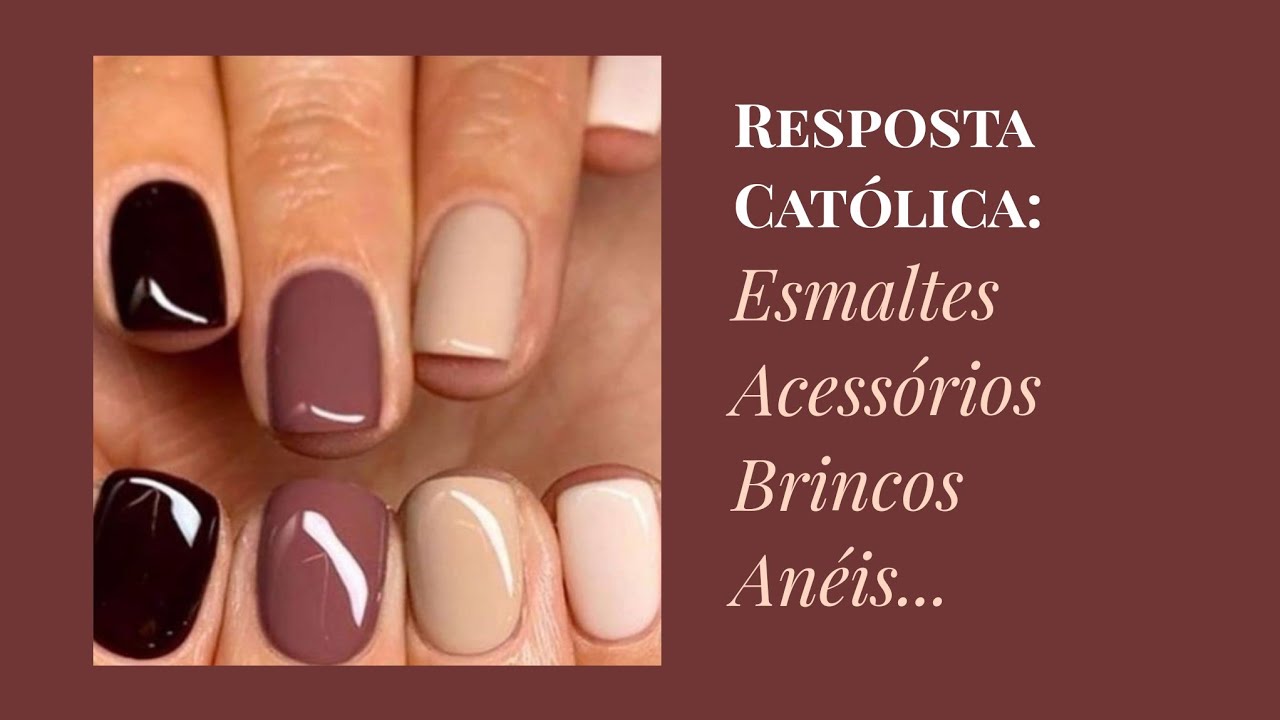 Cor de esmaltes, acessórios, brincos anéis...como usar com sobriedade?