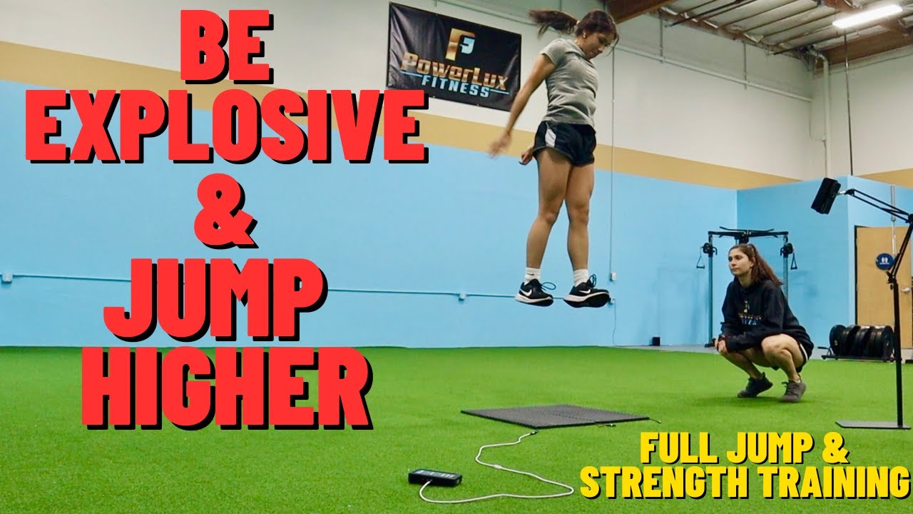 Full Jump And Strength Training For Explosive Power | PowerLux Fitness