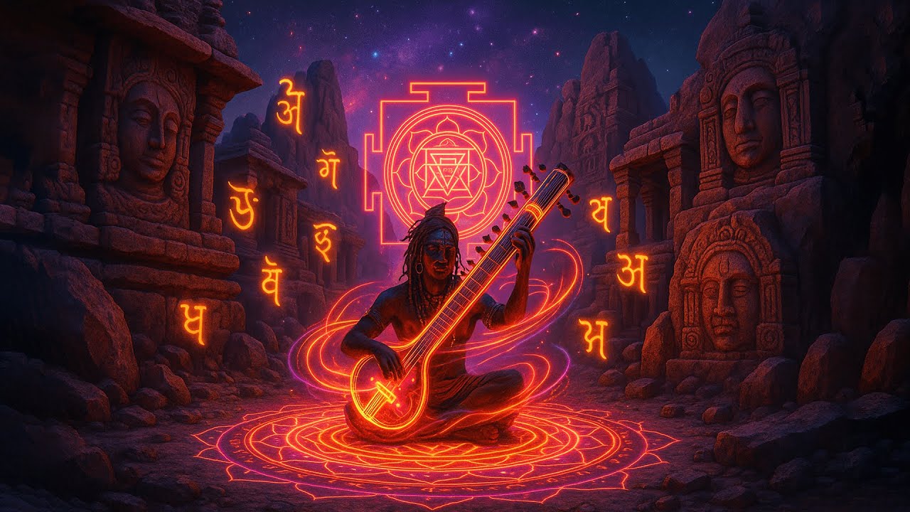 What Secrets Emerge When a Tribal Techno Sitar Echoes Through Indian Ruins?