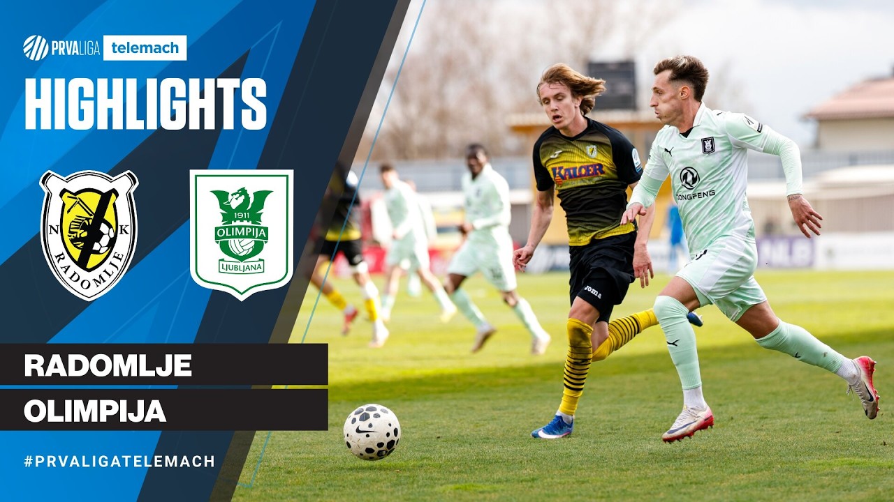 Radomlje 1-2 Olimpija | 26. krog 2025/26 #PrvaLigaTelemach