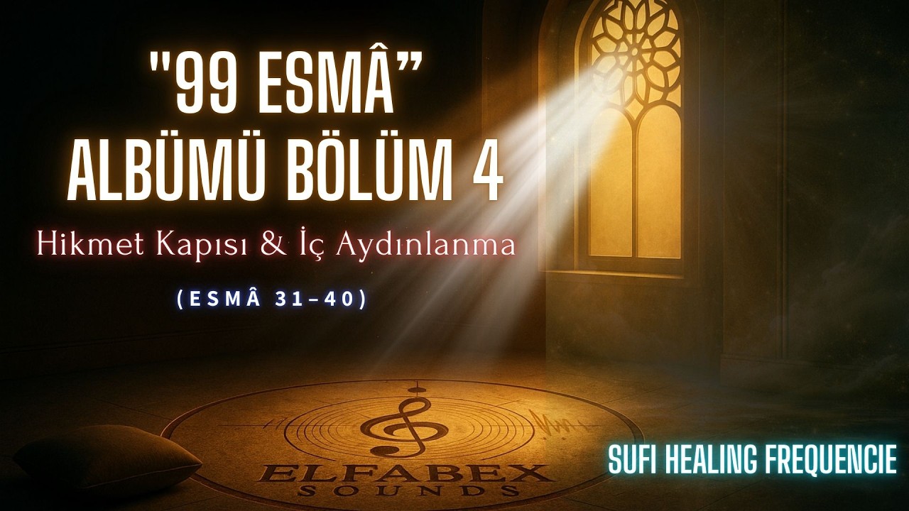 99 Esma Albümü – Bölüm 4 | Hikmet Kapısı (Esma 31–40) | Sufi Frekans Müzikleri