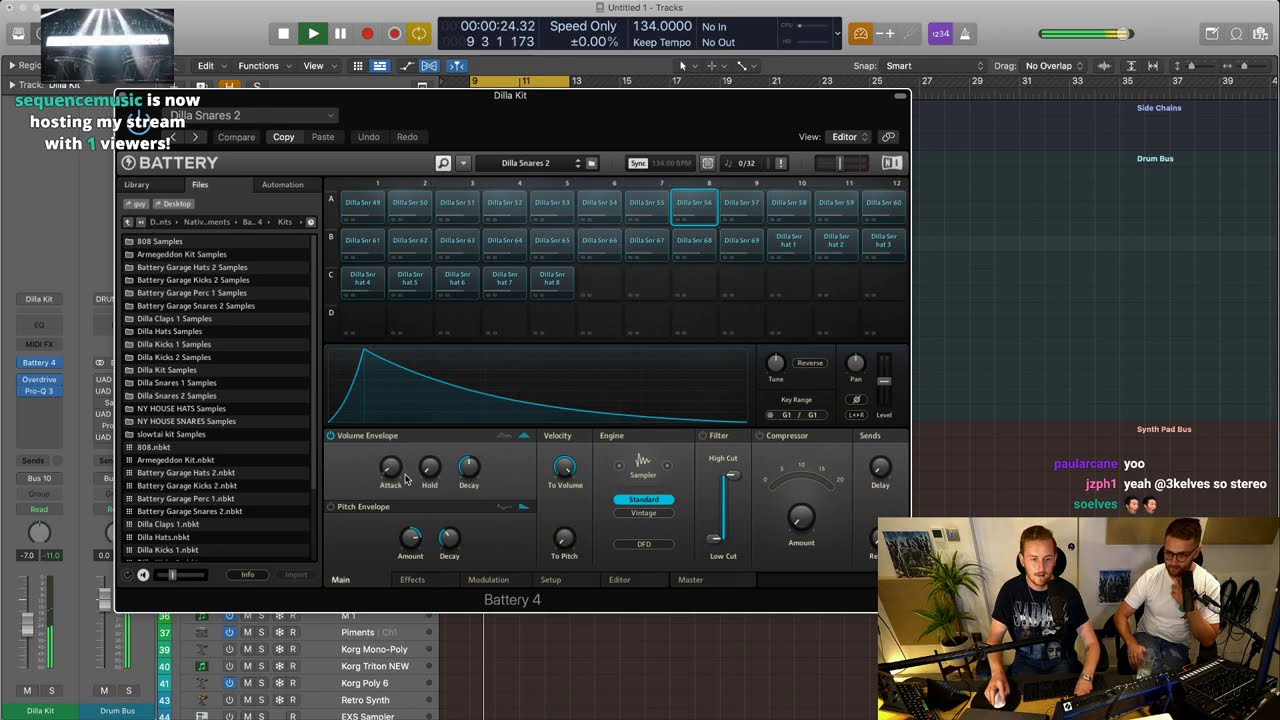 Disclosure - 134bpm Halftime Vibe (Twitch Production Tutorial)