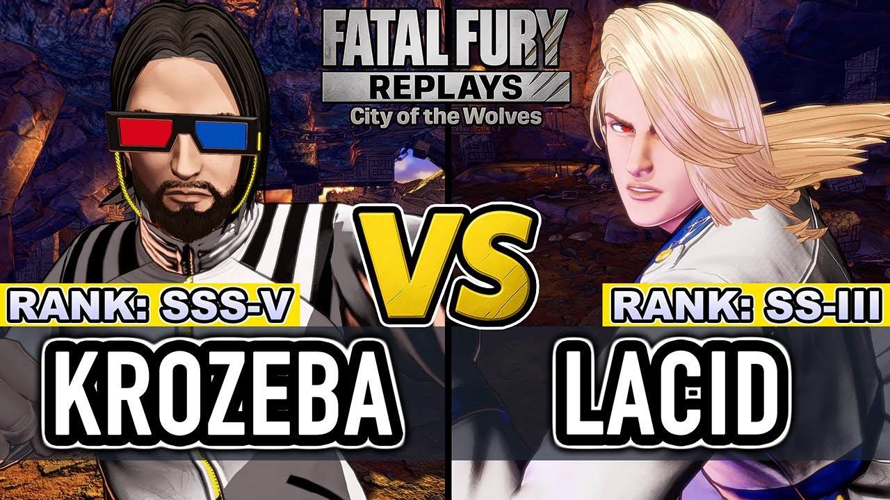 FF COTW ▰ KROZEBA (Salvatore Ganacci) vs LACID (Kain) ▰ Fatal Fury CotW High Level Gameplay