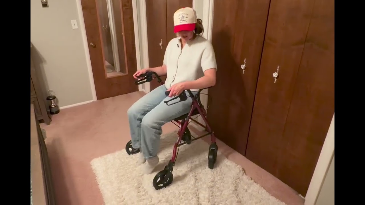 Lumex Walkabout Junior Rollator Walker- Grandma Approved!